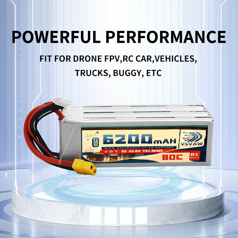 업그레이드된 VSVAW 6S 22.8V 80C/160C - 6S Lipo Battery 22.2V 5000Mah 리뷰 및 가격